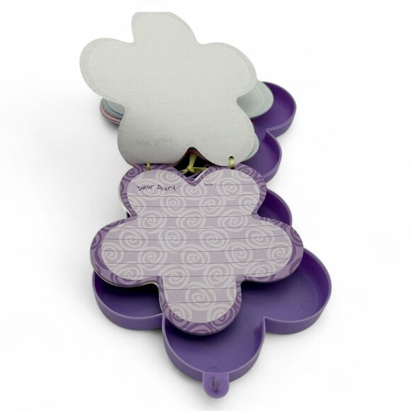 Barbie Secret Diary Flower-Shaped Purple & Pink Case For Kids - Picture 7 of 10